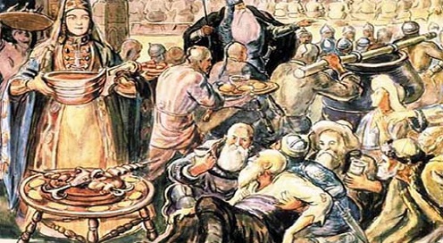 Традиции осетинского застолья
